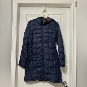 Michael kors packable down zip up puffer jacket size small VVVGUC